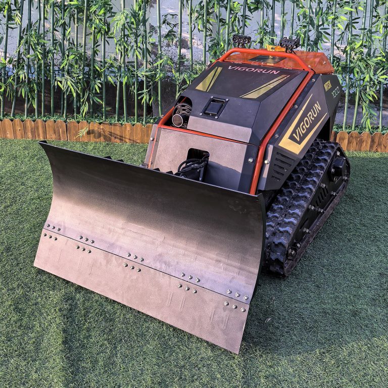 factory direct sales RC rubber track angle snow plow online
