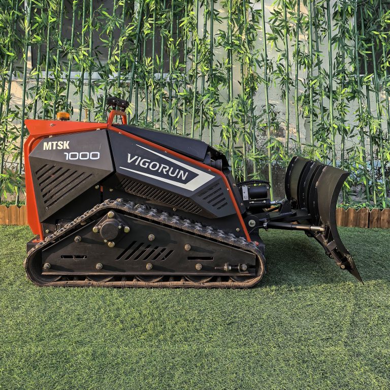 factory direct sales wireless crawler angle snow plow online
