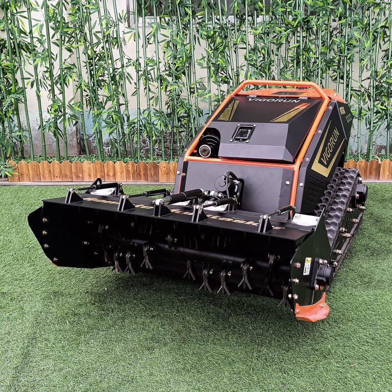 factory direct sales remote-driven crawler brush mulcher online